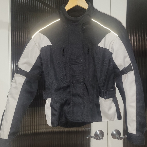 Heavy Duty Padded Motorcycle Jacket - Picture 1 of 9